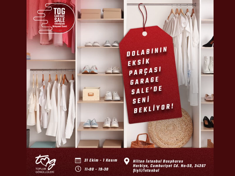 SUSTAINABLE FASHION WITH TOG GARAGE SALE